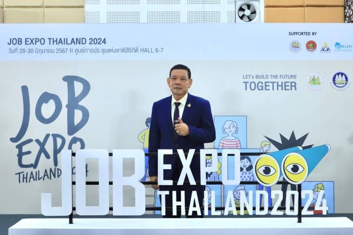 พิพัฒน์จัดตำแหน่งงาน Job Expo 2024 รองรับผู้ว่างงาน 700,000 อัตรา ย้ำปีนี้ช่วยคนไทยมีงานทำแล้วเกือบล้านคน