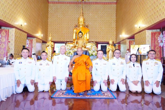 ก.แรงงาน โดยกรมการจัดหางาน ถวายผ้าพระกฐินพระราชทาน ประจำปี 2567 ณ วัดท่าโพธิ์วรวิหาร จ.นครศรีธรรมราช